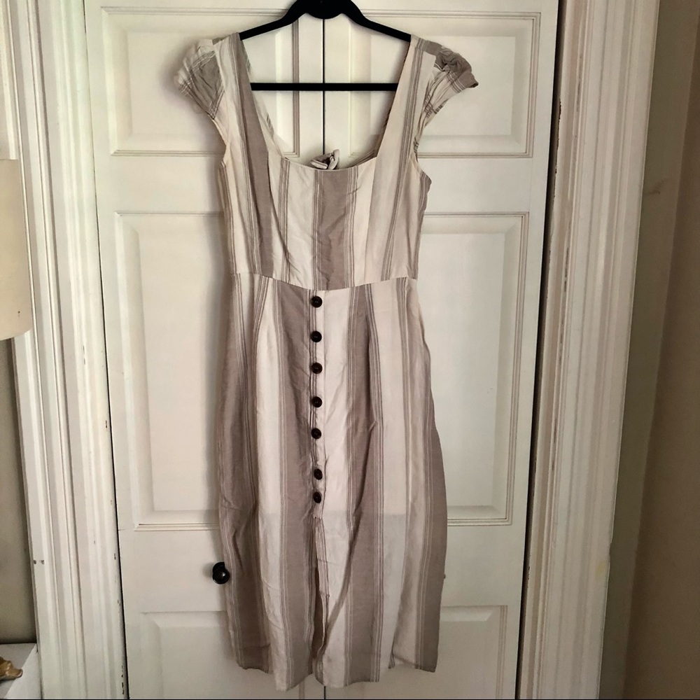 Altar’d State Linen Midi Dress